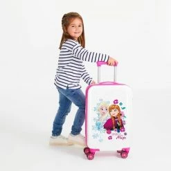 Uitgang ❤️ Disney Trolley 55 Cm 4 Wheels Frozen Sparkle Like Magic White 🎁 -Samsonite Winkel 550x550 595
