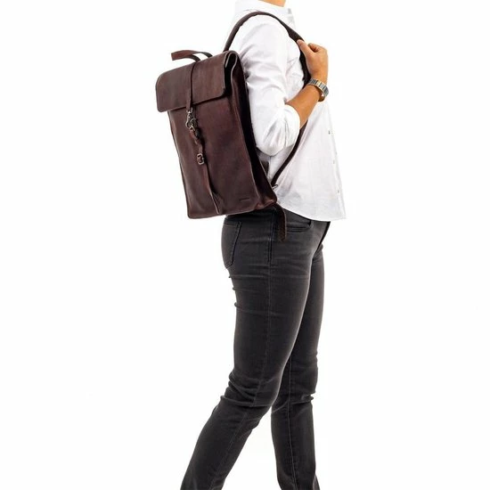 Goedkoop ๐ Burkely Antique Avery Unisex Leren Rugzak - Bruin ๐ 10 Goedkoop ๐ Burkely Antique Avery Unisex Leren Rugzak - Bruin ๐ - Afbeelding 8