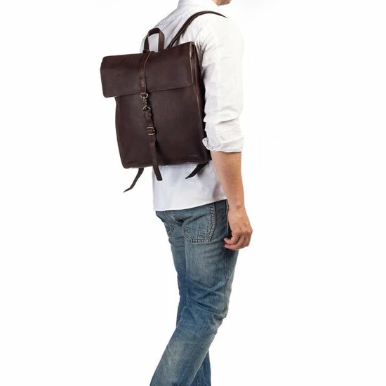 Goedkoop ๐ Burkely Antique Avery Unisex Leren Rugzak - Bruin ๐ 13 Goedkoop ๐ Burkely Antique Avery Unisex Leren Rugzak - Bruin ๐ - Afbeelding 11