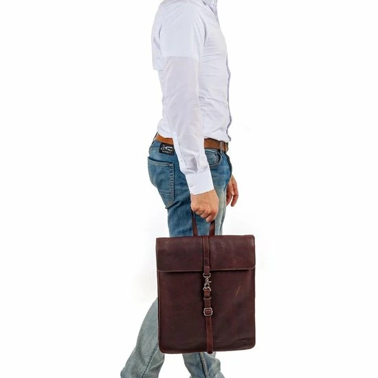 Goedkoop ๐ Burkely Antique Avery Unisex Leren Rugzak - Bruin ๐ 14 Goedkoop ๐ Burkely Antique Avery Unisex Leren Rugzak - Bruin ๐ - Afbeelding 12