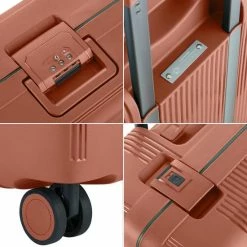 Aanbiedingen 🎁 CarryOn Protector Luxe Koffer - Trolley 66cm Met TSA-klikslot - 4-delige Packer Set - Ultralicht - Terra Oranje 💯 -Samsonite Winkel 550x550 670