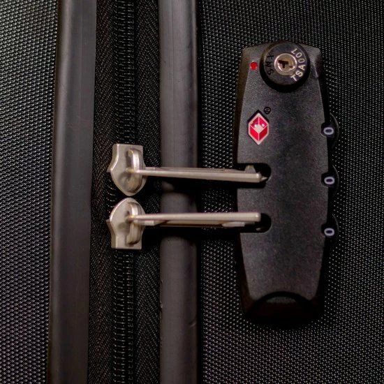 Promo ๐ ©TROLLEYZ - Bali No.22 - Reiskoffer 69cm Met TSA Slot - Dubbele Wielen - 360° Spinners - 100% ABS - Reiskoffer In Night Black ๐ 8 Promo ๐ ©TROLLEYZ - Bali No.22 - Reiskoffer 69cm Met TSA Slot - Dubbele Wielen - 360° Spinners - 100% ABS - Reiskoffer In Night Black ๐ - Afbeelding 6