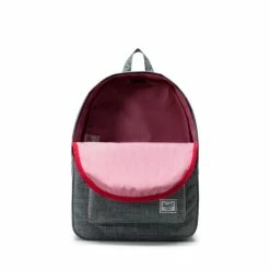 Coupon 💯 Herschel Classic - Raven Crosshatch / The Original 🎒 Backpack - Basic 'everyday' Rugzak Met 24L Opbergruimte / Met Levenslange Fabrieksgarantie / Limited Lifetime Warranty / Grijs 🔥 -Samsonite Winkel 550x550 706