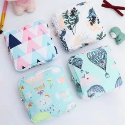 Korting ❤️ Marishop Maandverband Tasje - Make-up Tasje - Handig Opberg Tasje - Dames - Beige Plant 🌟 -Samsonite Winkel 550x550 72