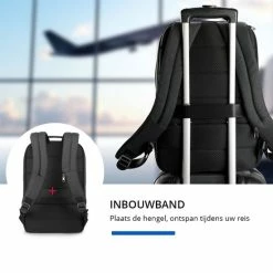 Goedkoop ✔️ Brandie® - Rugzak - Laptop Rugzak Tot 15.6 Inch Voor Unisex - Schooltas - Waterdicht - Anti-diefstal TSA Slot - USB Poort - Met Regenhoes - Schoudertas Voor Reizen En Zakelijk Werk - Gewicht 1.3KG - Maat18*30*47 Inch - Zwart 🔥 -Samsonite Winkel 550x550 728