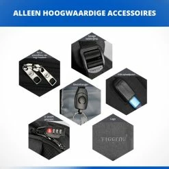 Goedkoop ✔️ Brandie® - Rugzak - Laptop Rugzak Tot 15.6 Inch Voor Unisex - Schooltas - Waterdicht - Anti-diefstal TSA Slot - USB Poort - Met Regenhoes - Schoudertas Voor Reizen En Zakelijk Werk - Gewicht 1.3KG - Maat18*30*47 Inch - Zwart 🔥 -Samsonite Winkel 550x550 729