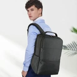 Goedkoop ✔️ Brandie® - Rugzak - Laptop Rugzak Tot 15.6 Inch Voor Unisex - Schooltas - Waterdicht - Anti-diefstal TSA Slot - USB Poort - Met Regenhoes - Schoudertas Voor Reizen En Zakelijk Werk - Gewicht 1.3KG - Maat18*30*47 Inch - Zwart 🔥 -Samsonite Winkel 550x550 733