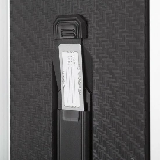 Uitgang ๐ CarryOn Steward Kofferset - 2-delige TSA Trolleyset Met Kliksloten - Dubbele Wielen - Zwart ๐ 6 Uitgang ๐ CarryOn Steward Kofferset - 2-delige TSA Trolleyset Met Kliksloten - Dubbele Wielen - Zwart ๐ - Afbeelding 4