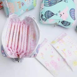 Korting ❤️ Marishop Maandverband Tasje - Make-up Tasje - Handig Opberg Tasje - Dames - Beige Plant 🌟 -Samsonite Winkel 550x550 77