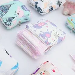 Korting ❤️ Marishop Maandverband Tasje - Make-up Tasje - Handig Opberg Tasje - Dames - Beige Plant 🌟 -Samsonite Winkel 550x550 78