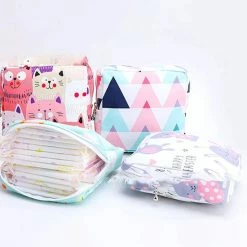 Korting ❤️ Marishop Maandverband Tasje - Make-up Tasje - Handig Opberg Tasje - Dames - Beige Plant 🌟 -Samsonite Winkel 550x550 79