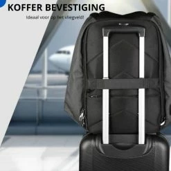 Flash-uitverkoop 🛒 Thuys Anti Diefstal Rugzak - Anti Diefstal Tas USB En AUX - Anti Theft 🎒 Backpack Waterafstotend - Voor 15.6 Inch Laptop - Hoogwaardig 🌟 -Samsonite Winkel 550x550 843