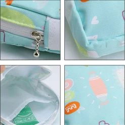 Korting ❤️ Marishop Maandverband Tasje - Make-up Tasje - Handig Opberg Tasje - Dames - Beige Plant 🌟 -Samsonite Winkel 550x553 1