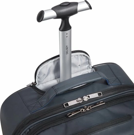 Nieuw ๐งจ Delsey Parvis Plus ๐ Backpack Trolley - Water Resistant - 2 Compartments - 17,3 Inch - Grey ๐ 12 Nieuw ๐งจ Delsey Parvis Plus ๐ Backpack Trolley - Water Resistant - 2 Compartments - 17,3 Inch - Grey ๐ - Afbeelding 10