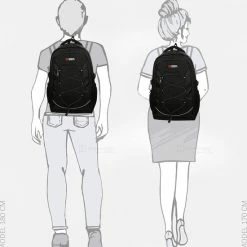 Begroting 🤩 Enrico Benetti Yellow Stone 62127 Sportieve Laptoprugzak 15" - M - Zwart 👍 -Samsonite Winkel 550x561 3