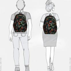 Gloednieuw 🎉 Enrico Benetti Capetown Laptoprugzak 46170 - 15" Laptopvak - 30 Liter - Natuur Print 😉 -Samsonite Winkel 550x561 7