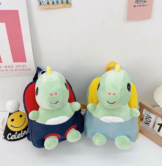 Beste Verkoop π₯° Merkloos Rugtasje - Rugzak - Schooltas Met Knuffel Dinosaurus Lichtblauw - Geel - Dino - Jongens - Meisjes - Cadeau - Sinterklaas - Kerst - 1 Jaar - 2 Jaar π 5 Beste Verkoop π₯° Merkloos Rugtasje - Rugzak - Schooltas Met Knuffel Dinosaurus Lichtblauw - Geel - Dino - Jongens - Meisjes - Cadeau - Sinterklaas - Kerst - 1 Jaar - 2 Jaar π - Afbeelding 3