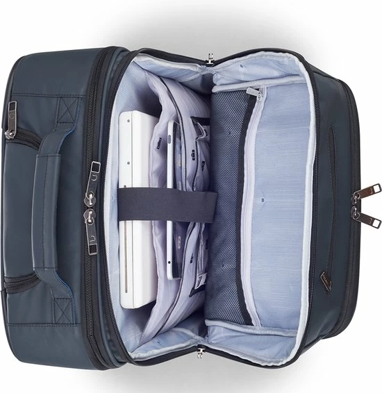 Nieuw ๐งจ Delsey Parvis Plus ๐ Backpack Trolley - Water Resistant - 2 Compartments - 17,3 Inch - Grey ๐ 8 Nieuw ๐งจ Delsey Parvis Plus ๐ Backpack Trolley - Water Resistant - 2 Compartments - 17,3 Inch - Grey ๐ - Afbeelding 6