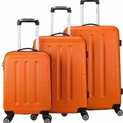 Nieuw 🧨 Decent Neon Fix 👜 Handbagage Koffer - 55 Cm - Oranje ⭐ -Samsonite Winkel 550x567 5