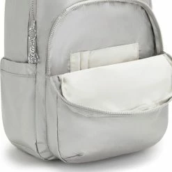 Flash-uitverkoop 😉 Kipling SEOUL Dames Rugzak - Bright Metallic 😀 -Samsonite Winkel 550x568 1