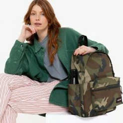 Beste Verkoop 😍 Eastpak Office Zippl'r Rugzak Camo (met ZIJVAK) 💯 -Samsonite Winkel 550x571 1