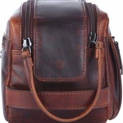 Beste deal ❤️ Genicci Oscar Toilettas Cognac 🤩 -Samsonite Winkel 550x575 6