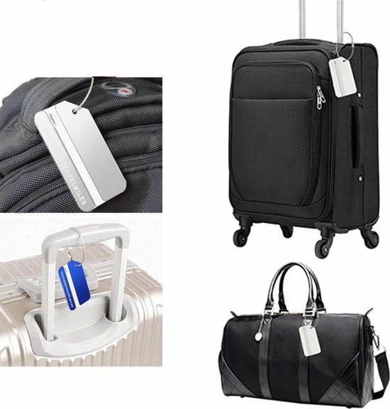 Gloednieuw π Aluminium Bagagelabel Groen – Kofferlabel – Aluminium Bagagelabel Voor Koffer En Bagage – Reislabel – 2 Stuks – Groen - Thousandtravelmiles π 8 Gloednieuw π Aluminium Bagagelabel Groen – Kofferlabel – Aluminium Bagagelabel Voor Koffer En Bagage – Reislabel – 2 Stuks – Groen - Thousandtravelmiles π - Afbeelding 6