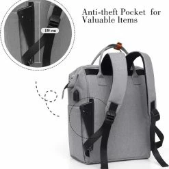 Hete verkoop 🥰 RJEU Laptop Rugzak 15.6 Inch Stijlvolle Computer Rugzak College School Tassen Met USB-poort Waterafstotend Casual Dagrugzak Laptoptas 💯 -Samsonite Winkel 550x579 3