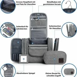 Beste Verkoop โ๏ธ Merkloos Toilettas Voor Heren EN Dames Zwart, LEEG , Ritsvak, Groot, Waterdicht, Voor Koffer, ๐ Handbagage , Toilettas Voor Op Reis ๐ 19 Beste Verkoop โ๏ธ Merkloos Toilettas Voor Heren EN Dames Zwart, LEEG , Ritsvak, Groot, Waterdicht, Voor Koffer, ๐ Handbagage , Toilettas Voor Op Reis ๐ -Samsonite Winkel 550x586 9