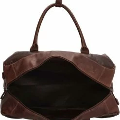 Goedkoop 🤩 Hide & Stitches Japura Leren Reistas - Donkerbruin 🛒 -Samsonite Winkel 550x587 4