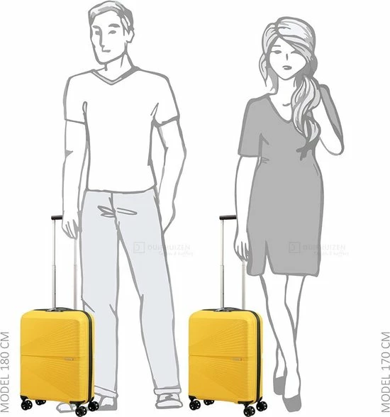 Hete verkoop 🥰 American Tourister Reiskoffer - Airconic Spinner 55/20 Tsa (Handbagage) Lemondrop 🎁 11 Hete verkoop 🥰 American Tourister Reiskoffer - Airconic Spinner 55/20 Tsa (Handbagage) Lemondrop 🎁 - Afbeelding 9