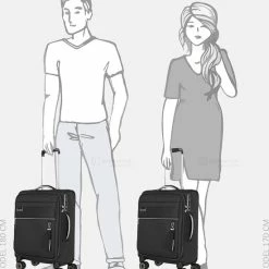 Hete verkoop 🌟 Travelite Miigo 👜 Handbagagekoffer 55 Cm Black 🥰 -Samsonite Winkel 550x588