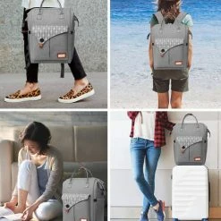 Hete verkoop 🥰 RJEU Laptop Rugzak 15.6 Inch Stijlvolle Computer Rugzak College School Tassen Met USB-poort Waterafstotend Casual Dagrugzak Laptoptas 💯 -Samsonite Winkel 550x595 2