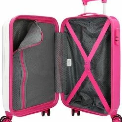 Uitgang ❤️ Disney Trolley 55 Cm 4 Wheels Frozen Sparkle Like Magic White 🎁 -Samsonite Winkel 550x601 4