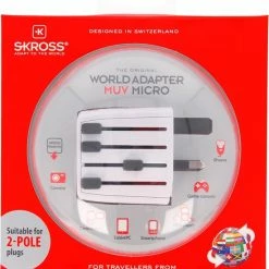 Gloednieuw 🤩 SKROSS Reisstekker World Adapter MUV Micro 😉 -Samsonite Winkel 550x611