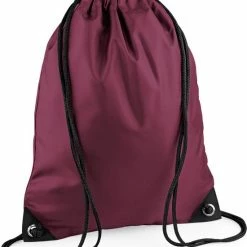 Beste Verkoop 👏 Merkloos Premium Gymsac Burgundy ⌛