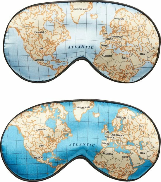 Beste recensies van ✔️ Kikkerland Slaapmasker - Wereldkaart Design - Te Gebruiken Voor Onderweg In Het Vliegtuig Of Auto - 20,6x10x0,6cm ❤️ 3 Beste recensies van ✔️ Kikkerland Slaapmasker - Wereldkaart Design - Te Gebruiken Voor Onderweg In Het Vliegtuig Of Auto - 20,6x10x0,6cm ❤️