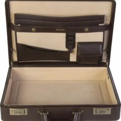 Uitgang 🔥 Claymore Attaché 2001 PU Bruin 🔔 -Samsonite Winkel 550x623