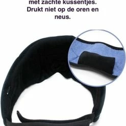 Nieuw 👍 Jumalu Slaapmasker Met Geluid - Slaapmasker Met Ingebouwde Oplaadbare Bluetooth Speakers | Koptelefoon | Hoofdtelefoon | Oogmasker Slaap | Sleeping Headphone | Zwart 🌟 -Samsonite Winkel 550x625 2