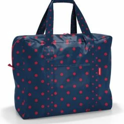 Beste Pirce 👍 Reisenthel Mini Maxi Touringbag Reistas - Opvouwbaar - 40L - Mixed Dots Red Rood ⭐