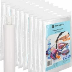 Beste Verkoop 🥰 Springos Vacuümzakken Set | Opbergzakken Kleding | Herbruikbaar | 10 Stuks | 50 X 60 Cm | Transparant | Inclusief Pomp ⌛ -Samsonite Winkel 550x649 1