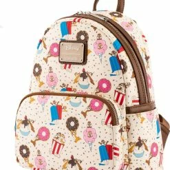 Kopen ✨ Disney Loungefly 🎒 Backpack (Rugzak) Chip And Dale Snackies AOP ✔️