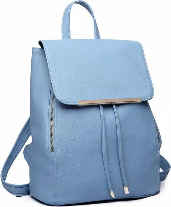 Coupon π Blixt Dames Rugzak - Kunstleer - Rug Zak Voor Dames - Groot Vak - Ritssluiting - Extra Koordjes - Sky Blue π― 4 Coupon π Blixt Dames Rugzak - Kunstleer - Rug Zak Voor Dames - Groot Vak - Ritssluiting - Extra Koordjes - Sky Blue π― - Afbeelding 2