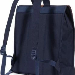 Beste Pirce ✔️ Herschel City Mid-Volume - Peacoat/Tan / Prachtige Rugzak Met 1 Magnetische Sluiting, Intern Opbergvak En 14L Opbergruimte / Met Levenslange Fabrieksgarantie / Limited Lifetime Warranty / Blauw 🛒 -Samsonite Winkel 550x675 4