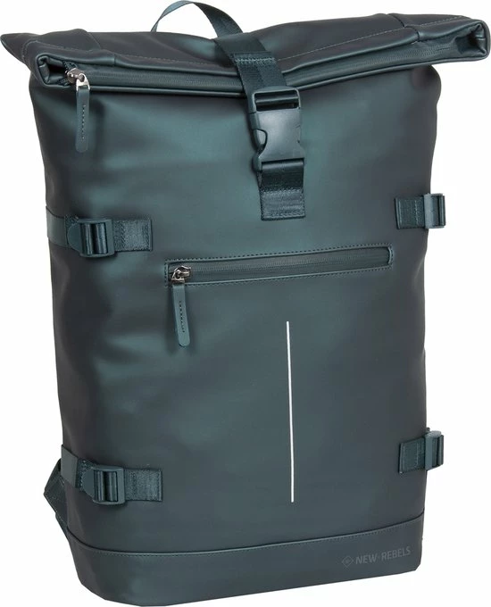 Top 10 ๐ New Rebels® William - Rugtas - Groen - Roll-top - 15.615141312108 - 16L - Rugzak / ๐ Backpack โญ 3 Top 10 ๐ New Rebels® William - Rugtas - Groen - Roll-top - 15.615141312108 - 16L - Rugzak / ๐ Backpack โญ
