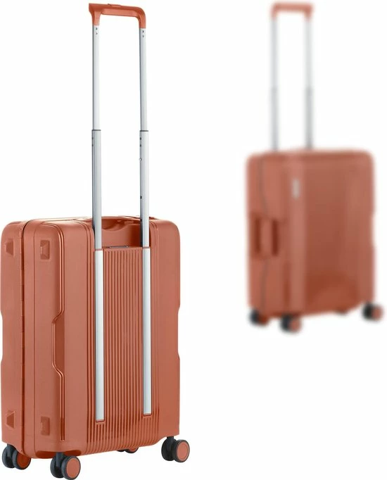 Aanbiedingen 🎁 CarryOn Protector Luxe 👜 Handbagage Koffer - Trolley 55cm Met TSA-klikslot - 4-delige Packer Set - Ultralicht - Terra Oranje 😉 5 Aanbiedingen 🎁 CarryOn Protector Luxe 👜 Handbagage Koffer - Trolley 55cm Met TSA-klikslot - 4-delige Packer Set - Ultralicht - Terra Oranje 😉 - Afbeelding 3