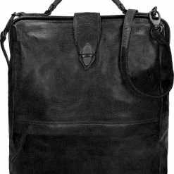 Aanbiedingen 🛒 Bear Design Ross Leren Rugtas / Dokterstas - Zwart 👏 -Samsonite Winkel 550x683