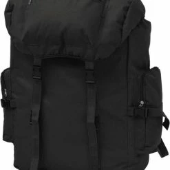 Beste recensies van 🧨 VidaXL Rugzak Legerstijl 65 L Zwart 🤩