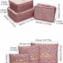Promo π Jealie Packing Cubes 6-delig - Kleding Organiser Set - Opbergzakken - Reis Zakken - Inpak Kubussen - π Backpack - Reizen - Luipaard Print - Roze π 7 Promo π Jealie Packing Cubes 6-delig - Kleding Organiser Set - Opbergzakken - Reis Zakken - Inpak Kubussen - π Backpack - Reizen - Luipaard Print - Roze π -Samsonite Winkel 550x687 2