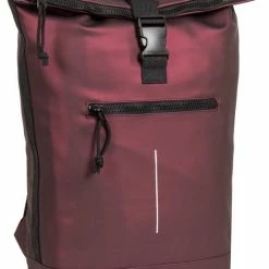 Flash-uitverkoop 😀 New Rebels® Mart - Rugtas - Rood - Waterbestendig - Roll-top - 15.615141312108 - 35x10x46cm - Rugzak / 🎒 Backpack ✨